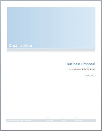 Free Business Proposal Templates - Win More Work