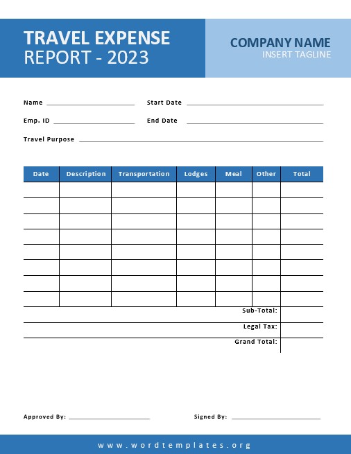 expense-chart-template