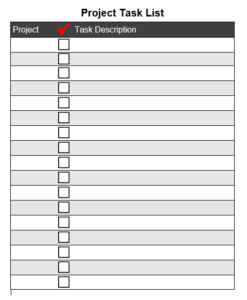 Project Task Assignment Template 03 | Word Templates for Free Download