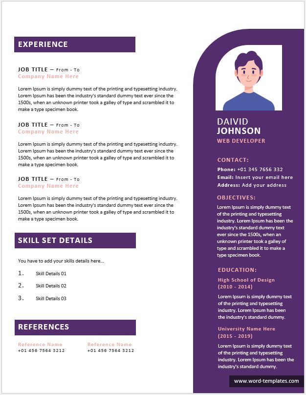 Resume Template