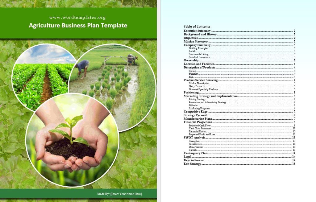 Agriculture-Business-Plan-Template